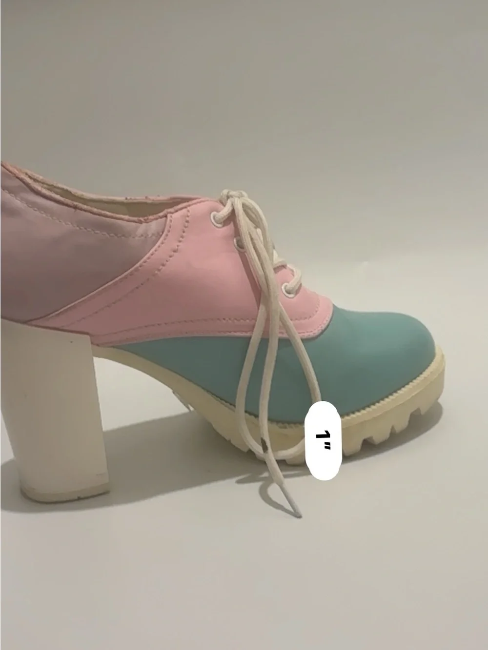 Hot Topic Pastel Platform Oxford Heels- Womens 6